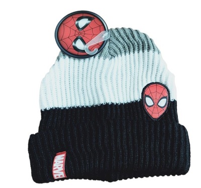 Czapka SPIDERMAN MARVEL jesienno zimowa 52 gruba