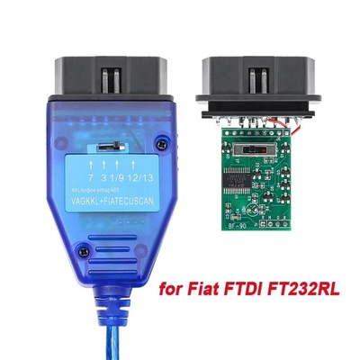 PARA STYLU FIATA FT232RL CABLE DIAGNOSTYCZNY OBD2 D  