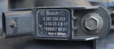 Датчик map датчик bmw f20 f21 f30 f31 mini r55 r56 r57 r58 r59 r60 7599907 фото №1