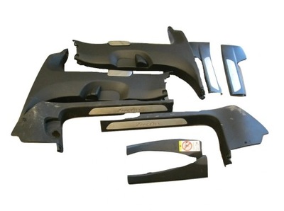 Porsche panamera 970 пороги поріг пластик салону чорні фото №1