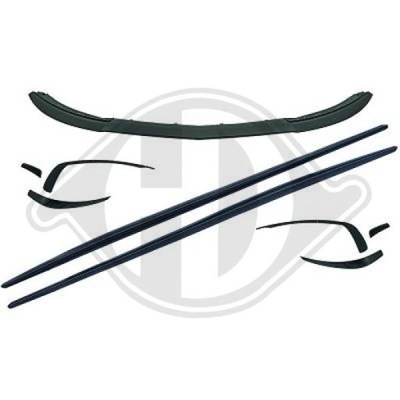 Спойлер do mercedes a-klasse w176 amg optik 12-18 фото №1