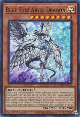 Yu-Gi-Oh! TCG: Blue-Eyes Abyss Dragon (V.2) (RA01)