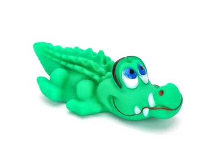 Krokodyl piszcząca zabawka dla psa