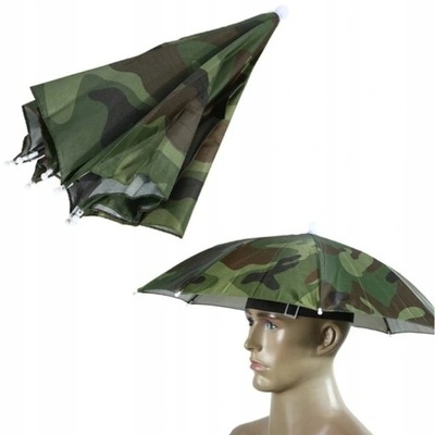 czapka jak parasol parasolka na głowę 1SZT