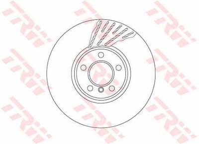 ДИСКИ ТОРМОЗНЫЕ ТОРМОЗНЫЕ ПЕРЕД TRW DF6611S