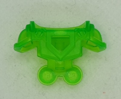 Lego 22402 zbroja pancerz Trans Bright Green Nexo