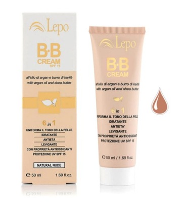 LEPO BB CREAM SPF15 Krem BB do twarzy Medium Dark 50ml