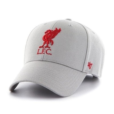 Liverpool LFC czapka z daszkiem nowość licencja SZARA