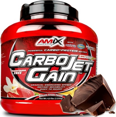 AMIX CARBOJET GAIN GAINER 4000g Czekolada