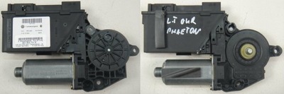 Vw phaeton 04 r моторчик скло лівий задня europa фото №1