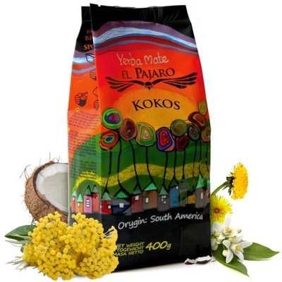 Yerba Mate El Pajaro KOKOS - 400g