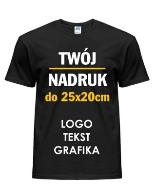 Koszulki koszulka T-shirt Twoje logo 2XL