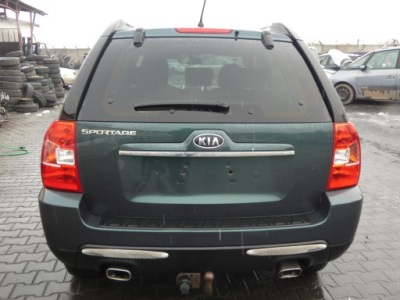 Kompletny задня кришка багажника багажника бампер задня лампи kia sportage ii s6 фото №1