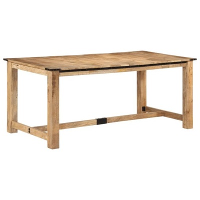 Stół, 180x90x75 cm, lite drewno mango
