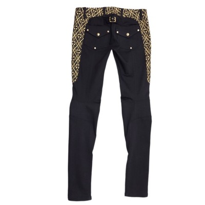 Balmain Black Gold Premium Pants Limited Luxury