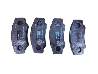 Набір гальмівних колодок гальмівних fiat ducato 71752985 фото №1