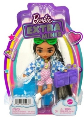 Lalka Mattel Barbie Extra Minis modna lalka HGP64