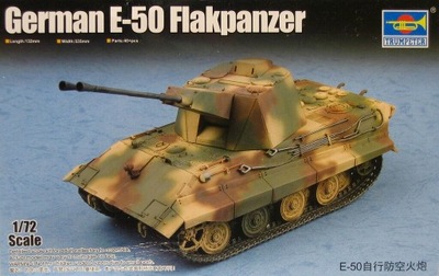 Trumpeter 07124 1/72 German E-50 Flakpanzer