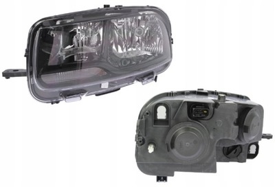 Фара лампа левый citroen c4 cactus 14- valeo фото №1