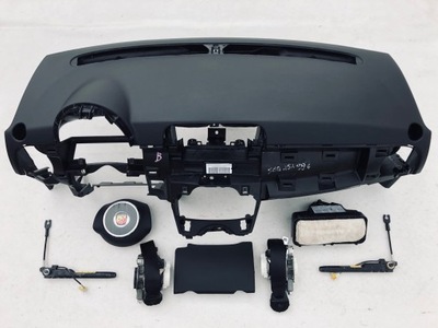 Fiat 500 abarth панель приладів панель приладів консоль подушки безпеки ремені фото №1