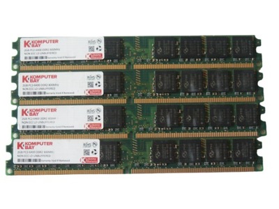 Pamięć DDR2 8GB 800MHz PC6400 KomputerBay 4x 2GB