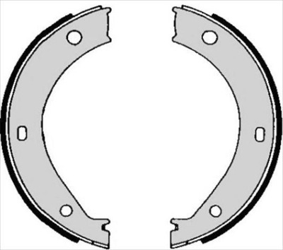 ШІТКИ ГАЛЬМІВНІ BMW 518-540/ 628-635/ 725-750/ 840-850/ M3-5 75> КОМПЛЕКТ STAR