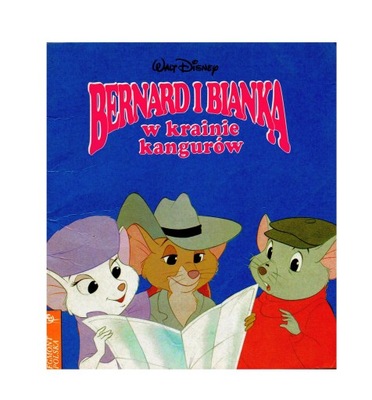 Bernard i Blanka w krainie kangurów Disney Egmont 1994 rok