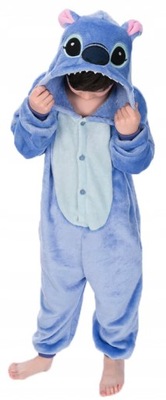 STITCH STICZ DRES ONESIE PIŻAMA DZIECIĘCA 120