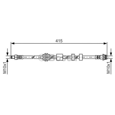 CABLE DE FRENADO ELÁSTICO BOSCH 1 987 481 425  