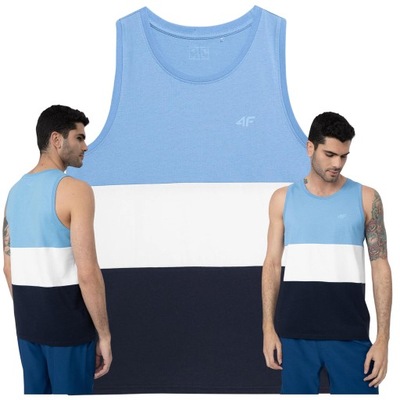 bezrękawnik koszulka tank top męski 4f