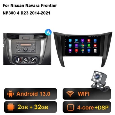 NAWIGATOR GPS PARA NISSAN NAVARA FRONTIER NP300 2015-2021 CARPLAY ANDROID  