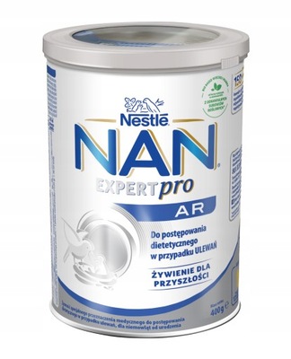 Nestle NAN EXPERT AR dla niemowląt 400 g