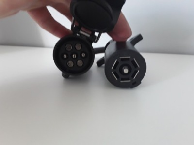 Роз'єм фаркоп адаптер перехідник з usa na eu 7pin фото №1