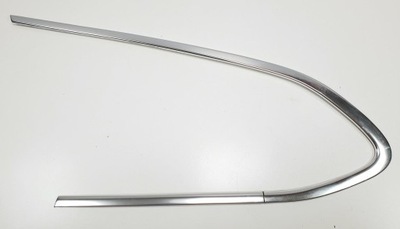 Молдинг скло кузовний лівий задня хром volvo v60 фото №1