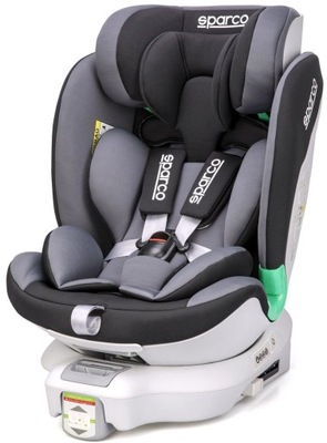 Fotelik SPARCO SK6000i 9-25 kg ISOFIX szary