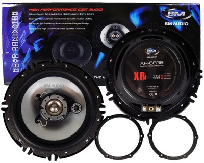 Boschmann динамики 330watt 3-drożne opel zafira toyota aygo proace фото №1