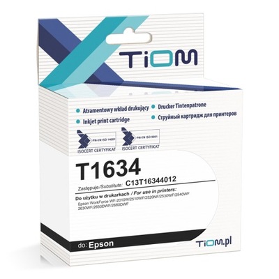 Tusz Tiom do Epson T1634 | C13T16344012 | 510 str