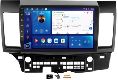 ANDROID RADIO NAVEGACIÓN XQ430S QLED CARPLAY MITSUBISHI LANCER 9 IX 07-18  