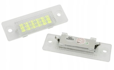 Volkswagen skoda ліхтарі освітлення номерного знака реєстраційний фото №1