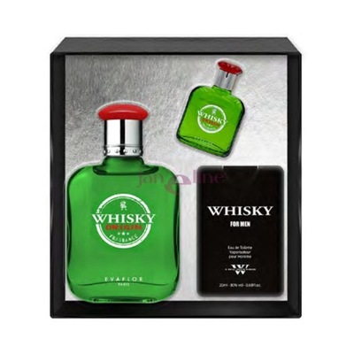 WHISKY ZESTAW ORIGIN EDT 100ML+10ML+20ML