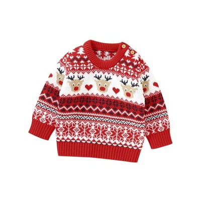 0-3Yrs Christmas Baby Boys Girls Sweaters Winter K