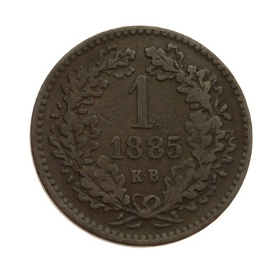 [M1838] Austria 1 krajczar 1885 k.b.