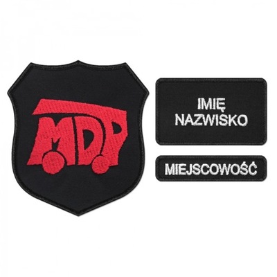 S01 KOMPLET Emblemat MDP emblematy producent