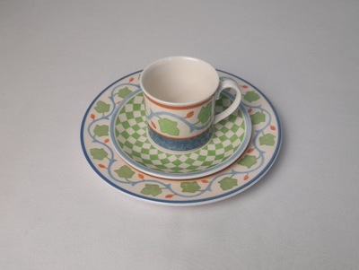 VILLEROY & BOCH TWIST LUCCA ORNAMENTO FILIŻANKA TRIO