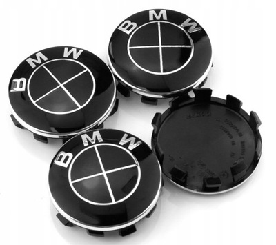 4 PIEZAS BMW TAPACUBOS PARA DISCOS KAPSLE TAPA 68MM OEM  