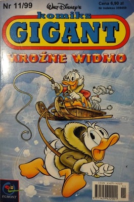 Komiks Gigant 11/99 Mroźne widmo Disney