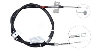 CABLE FRENOS DE MANO SSANGYONG REXTON 06- LT  