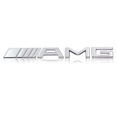 AMG MERCEDES EMBLEMAT ZNACZEK LOGO KLAPA TYŁ metal