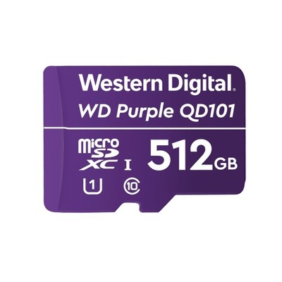 Karta microSD Western Digital WD Purple QD101 512 GB