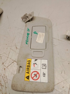 Renault megane iv козирок захист сонцезахисна козирок права фото №1